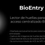 Lector de huellas para control de acceso centralizado Suprema BioEntry R2 | Sistemas Sintel